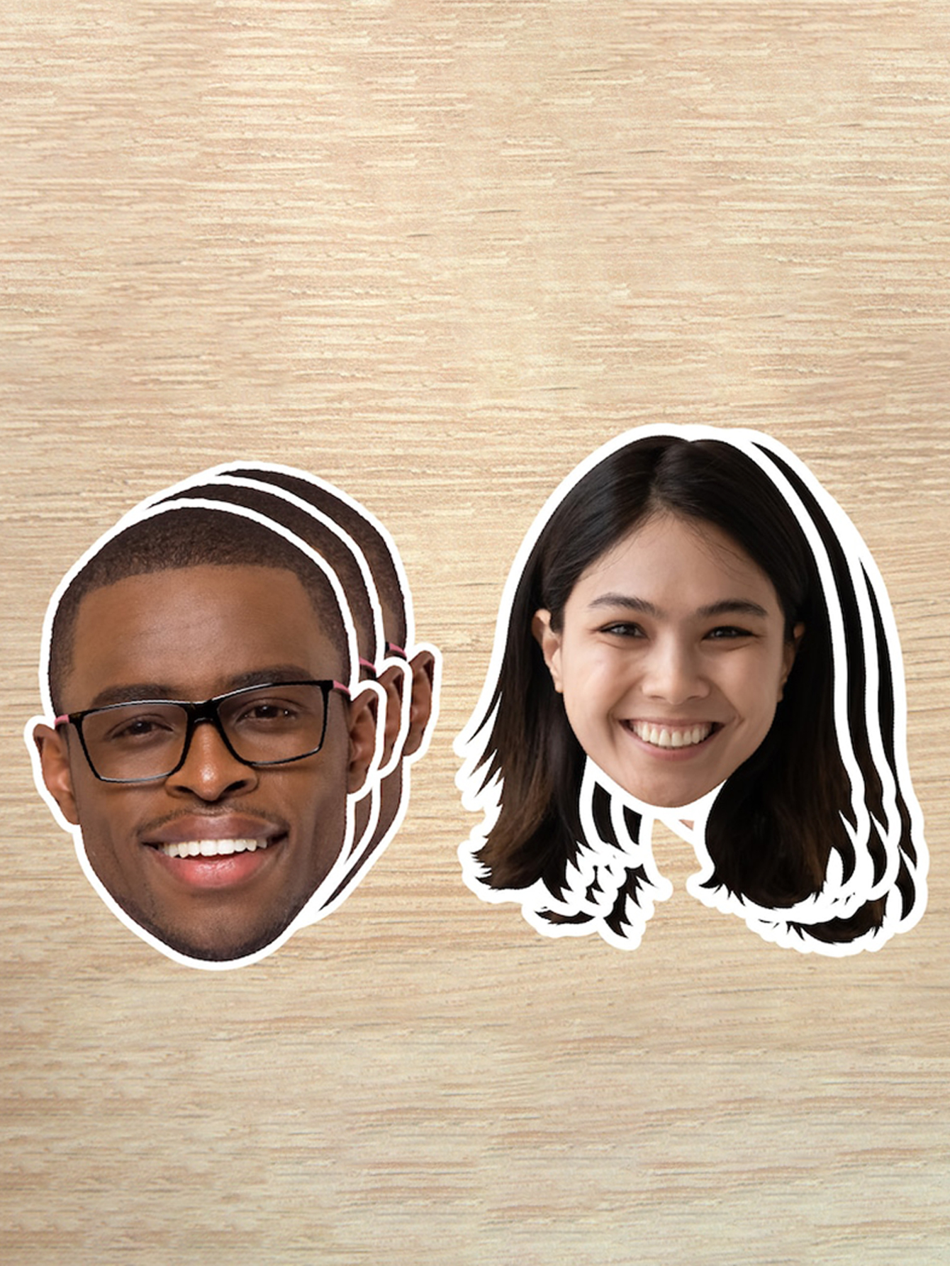 Custom Personalized Pet Photo Stickers